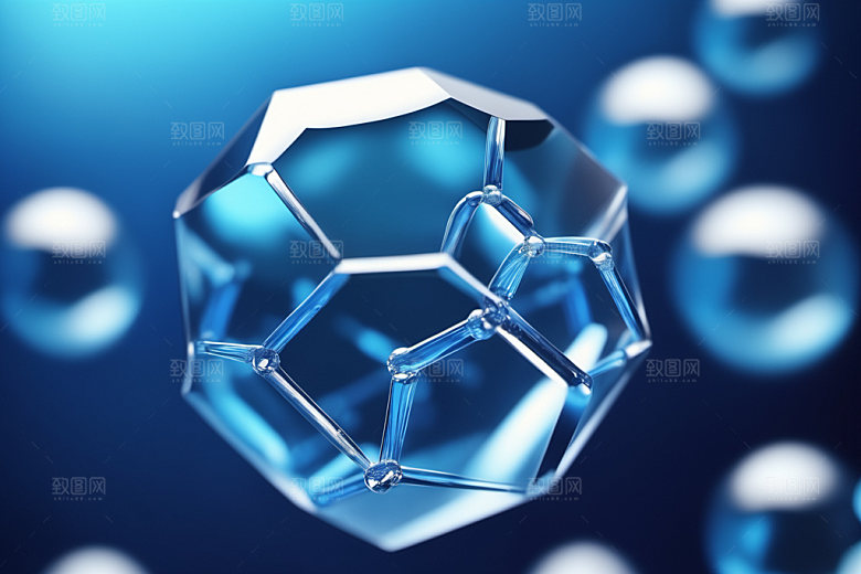 医美细胞抽象3D模型