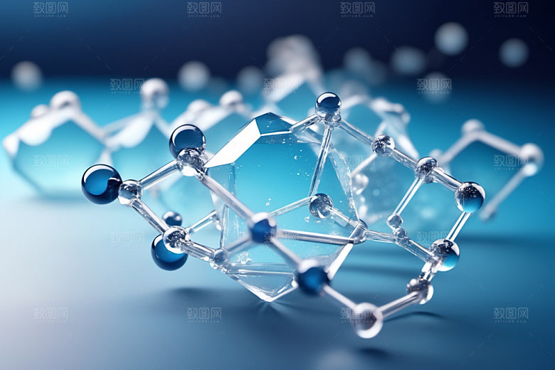 医美细胞泡泡3D模型