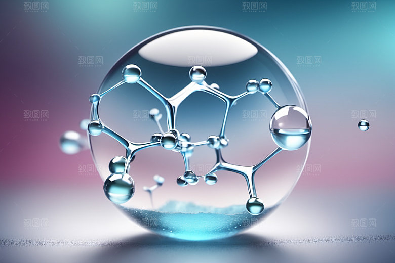 医美细胞泡泡3D模型