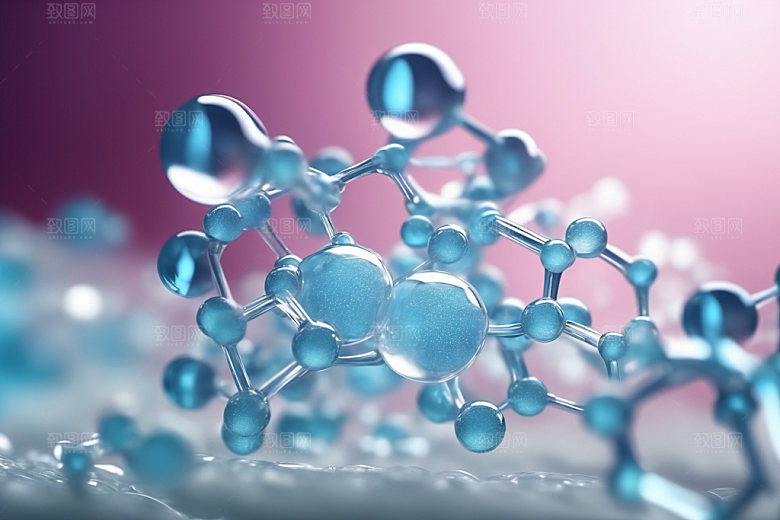 医美细胞3D泡泡模型