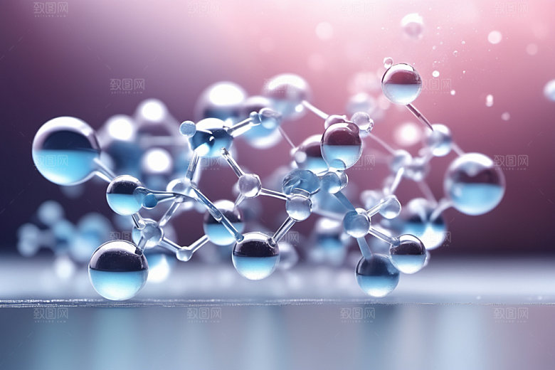 医美细胞元素分子模型