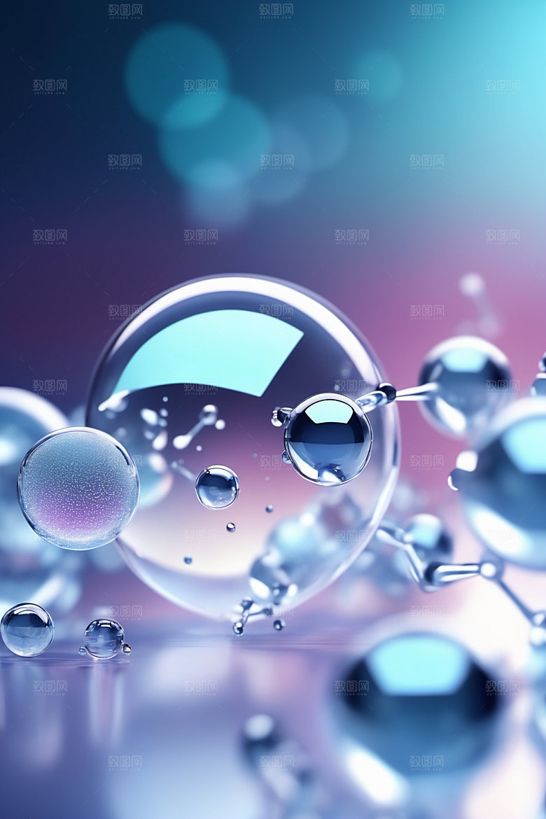 医美细胞3D分子模型