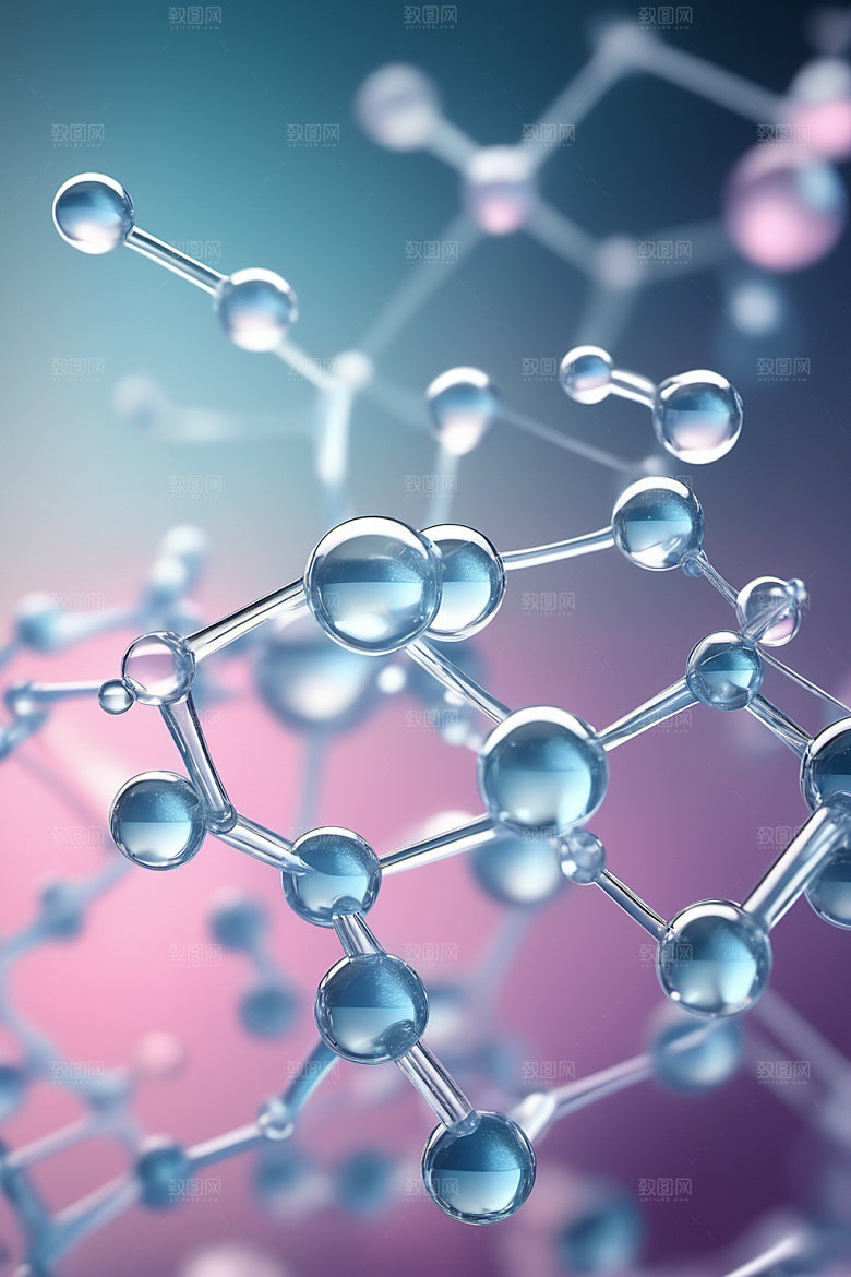 医美细胞分子3D模型