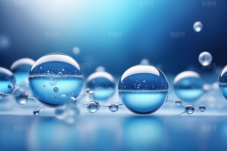 医美细胞泡泡医疗模型
