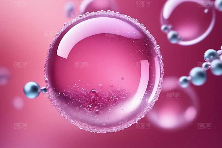 医美细胞3D立体模型