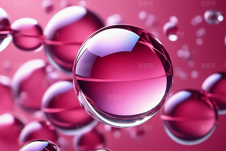 医美细胞3D立体模型