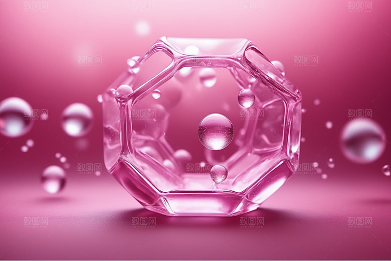 医美细胞美容3D模型