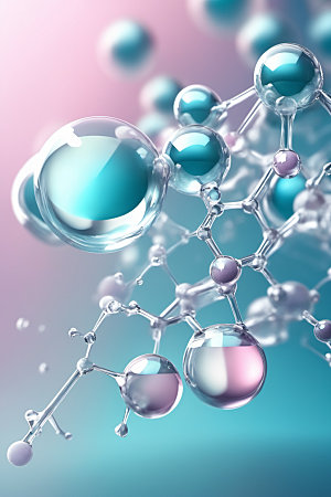 医美细胞医疗分子模型