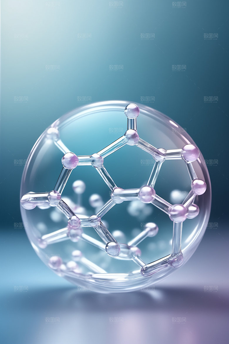 医美细胞分子抽象模型