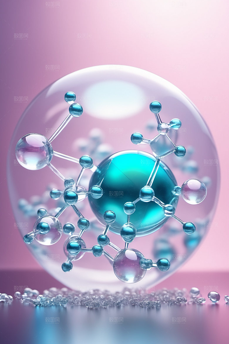 医美细胞元素3D模型