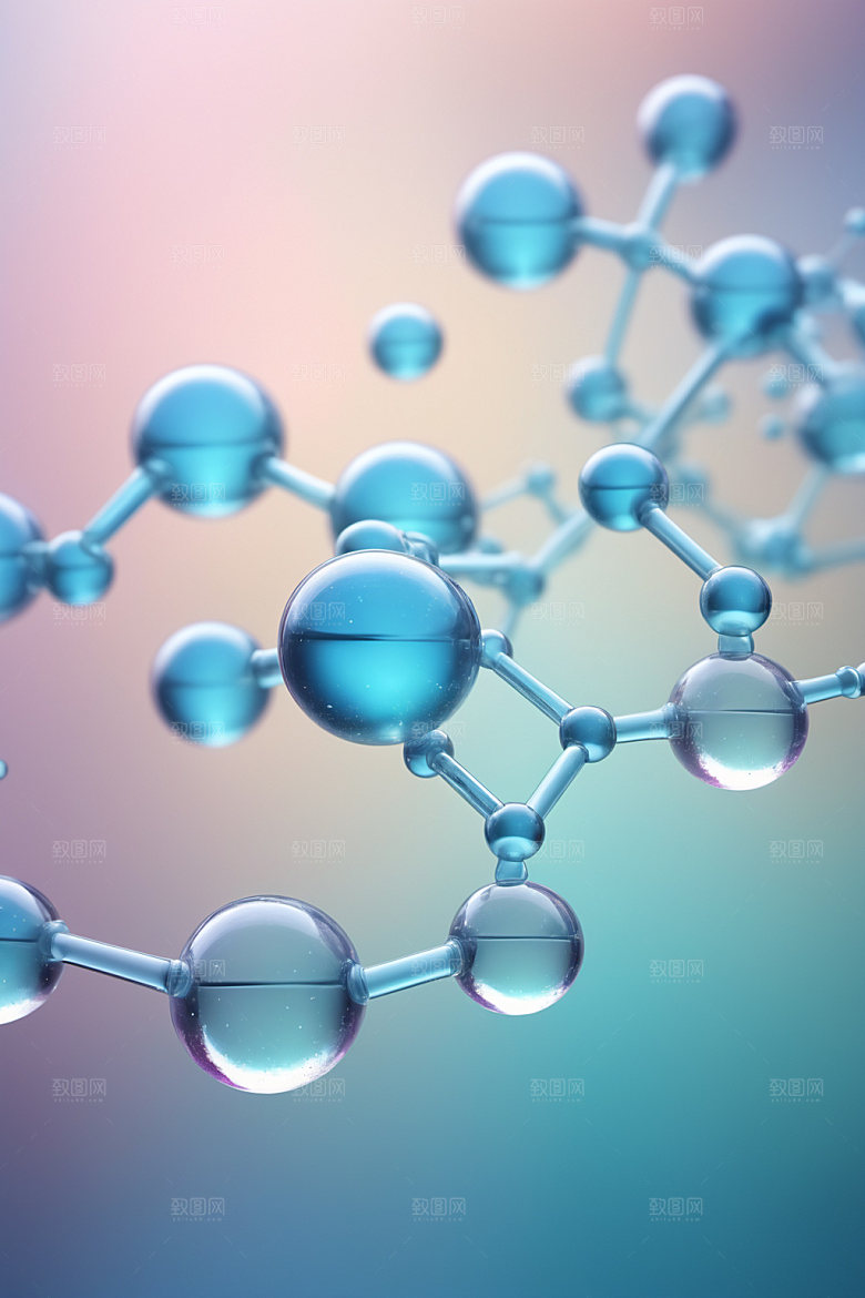 医美细胞分子抽象模型