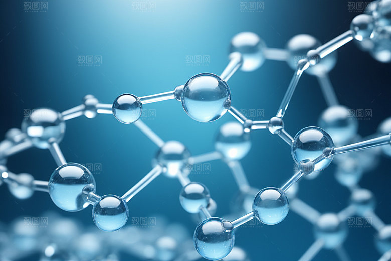 医美细胞抽象泡泡模型