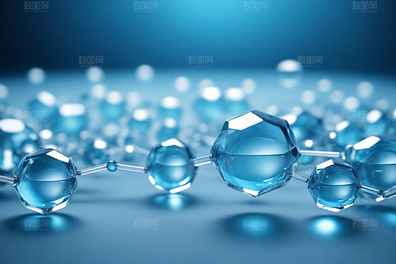 医美细胞护肤透明模型