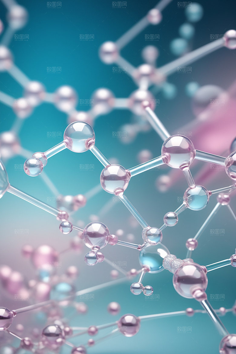 医美细胞分子抽象模型