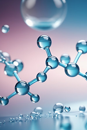 医美细胞分子泡泡模型