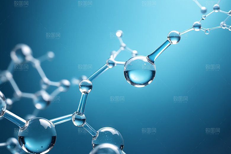医美细胞泡泡分子模型