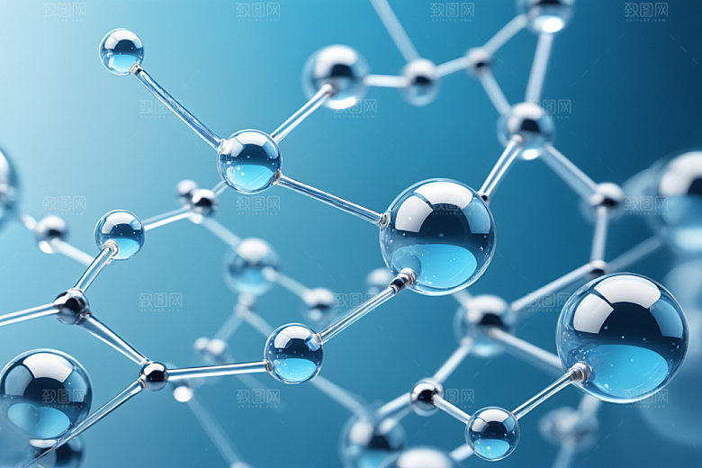 医美细胞泡泡分子模型