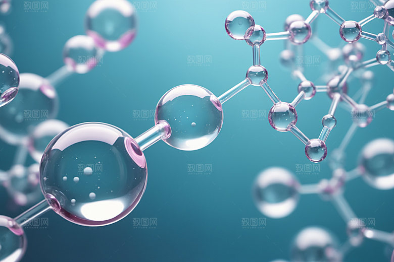 医美细胞护肤泡泡模型