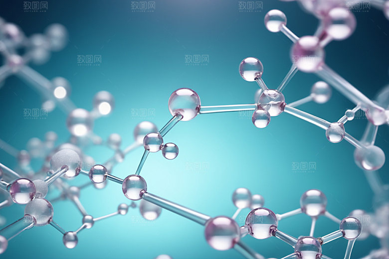 医美细胞泡泡透明模型