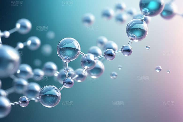 医美细胞美容分子模型