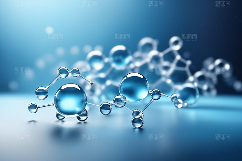 医美细胞泡泡透明模型
