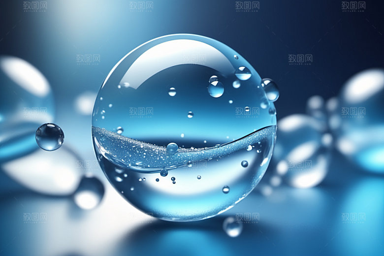 医美细胞泡泡医疗模型
