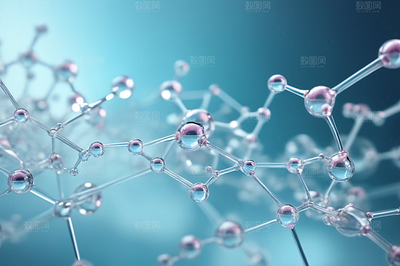 医美细胞透明3D模型