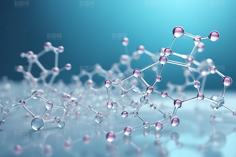医美细胞泡泡分子模型