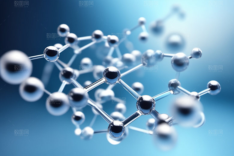 医美细胞分子元素模型