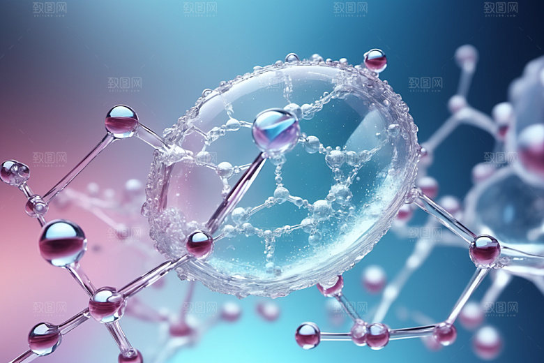 医美细胞3D护肤模型