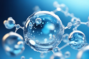 医美细胞微距泡泡模型