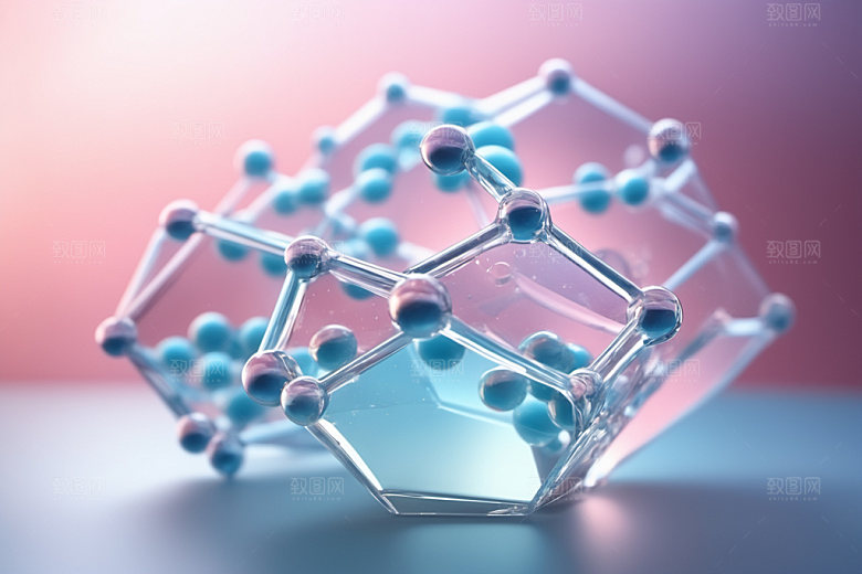 医美细胞护肤3D模型