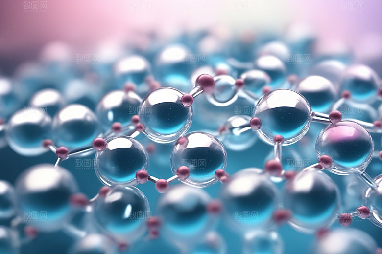 医美细胞分子透明模型