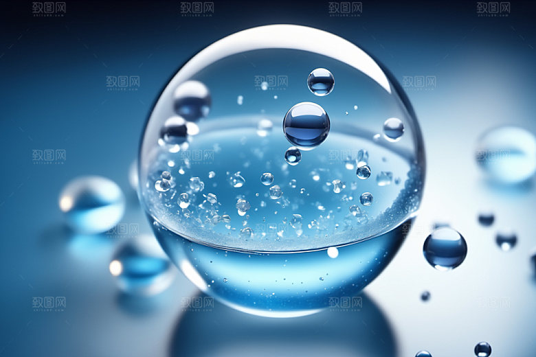 医美细胞3D泡泡模型