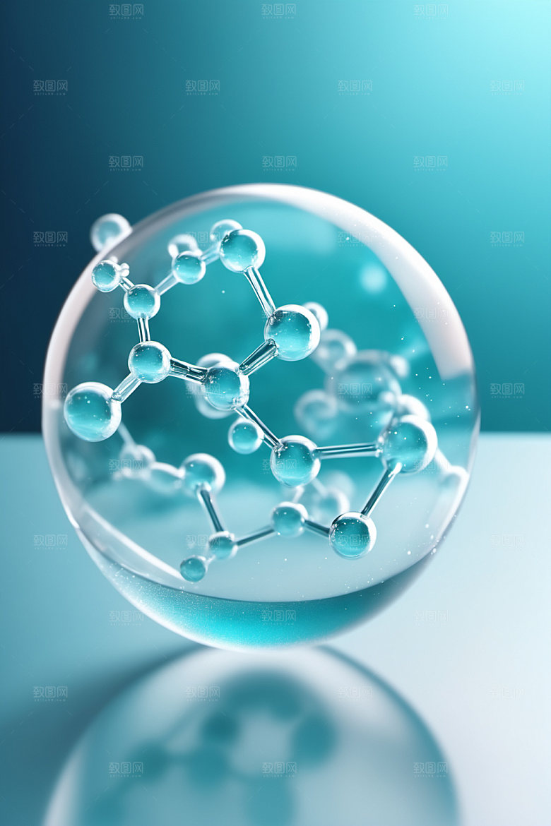 医美细胞分子抽象模型