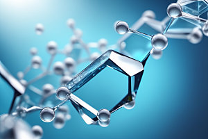 医美细胞泡泡分子模型