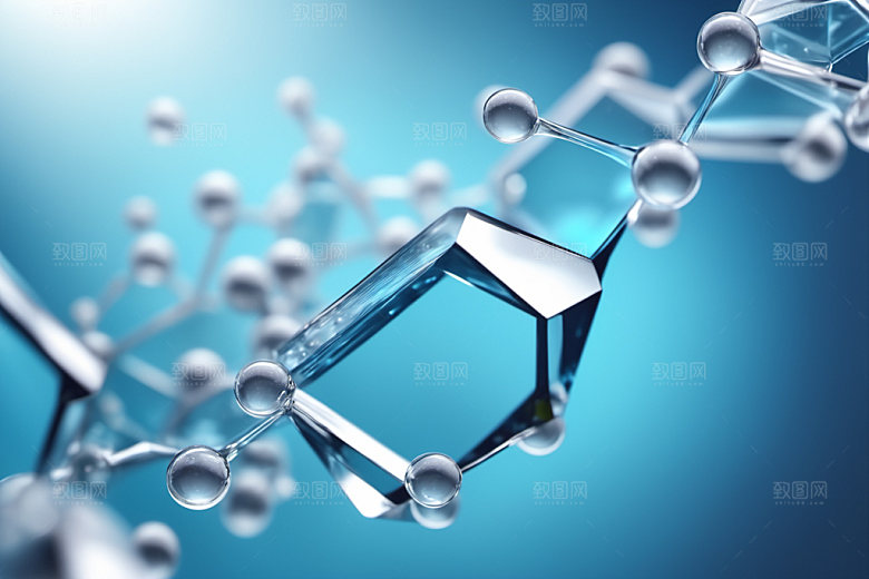 医美细胞泡泡分子模型
