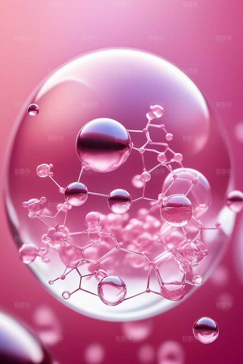 医美细胞分子3D模型
