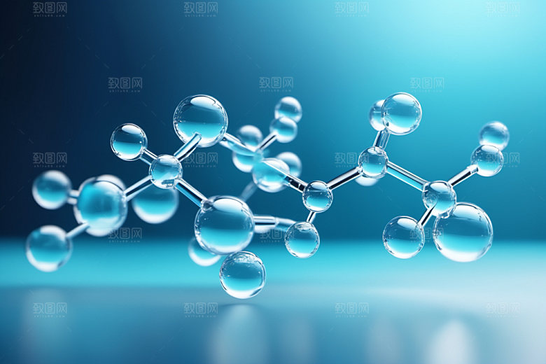 医美细胞泡泡透明模型