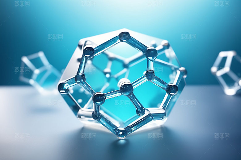 医美细胞护肤分子模型