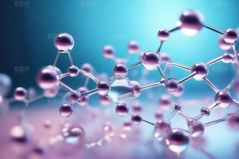 医美细胞分子透明模型