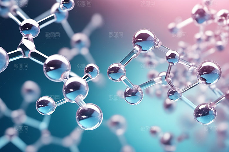 医美细胞美容分子模型