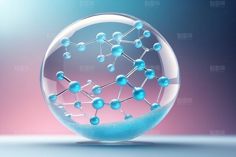 医美细胞3D透明模型