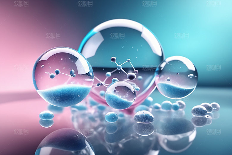 医美细胞美妆3D模型