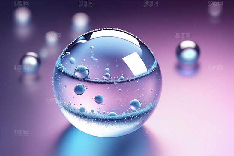 医美细胞美容3D模型
