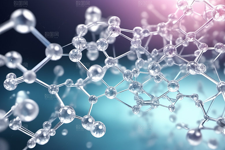 医美细胞泡泡分子模型