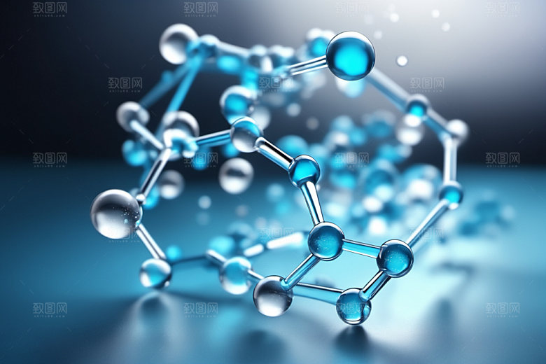 医美细胞护肤分子模型