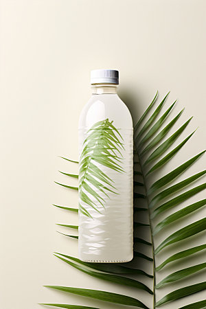 饮料瓶清新包装设计模型