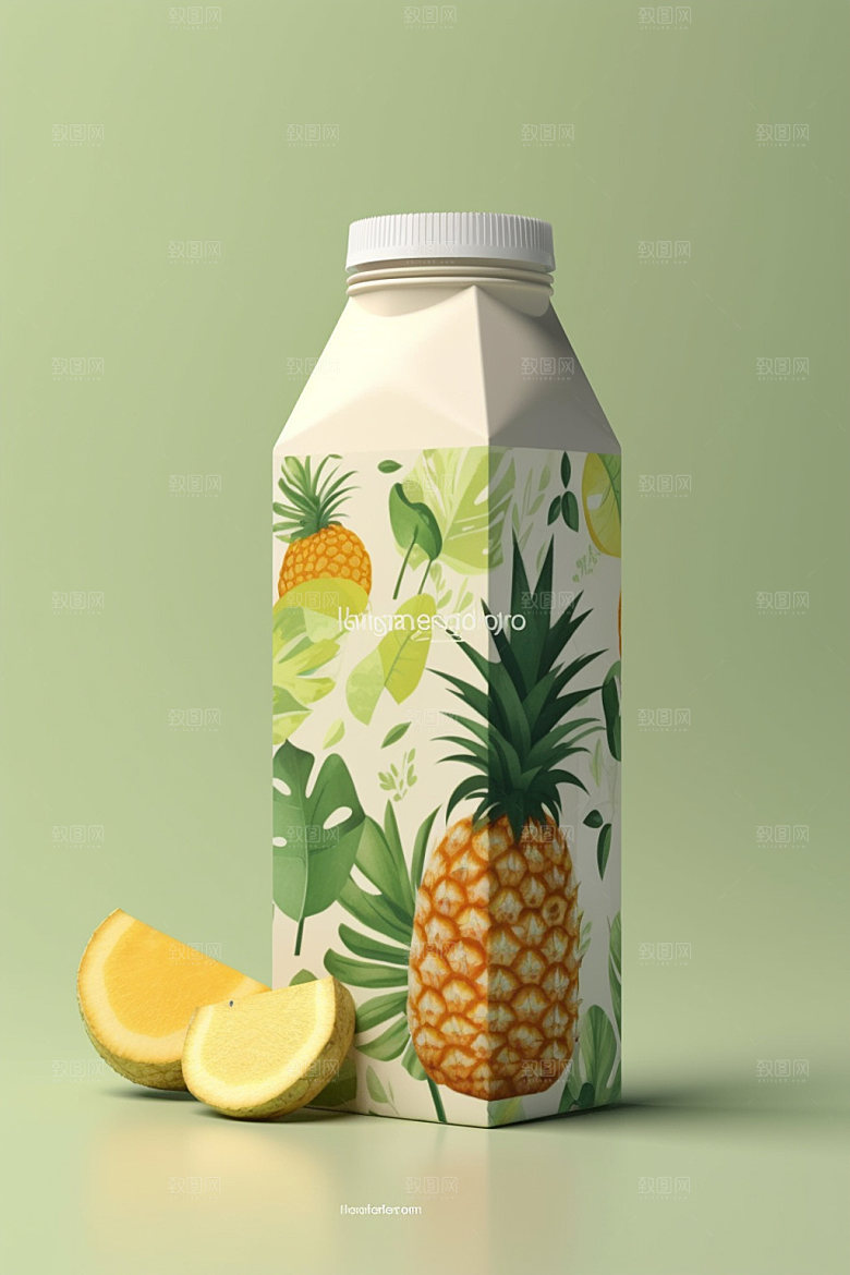 饮料瓶时尚简约模型
