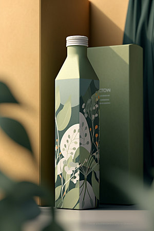 饮料瓶3D包装设计模型